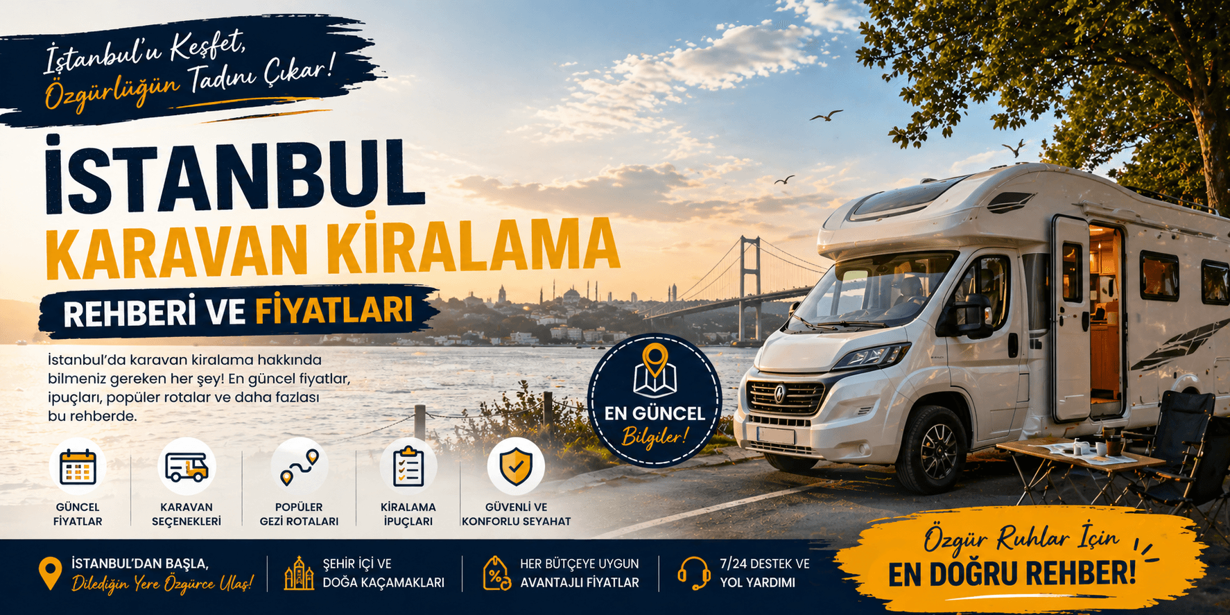 İstanbul Karavan Kiralama Rehberi: Hayalinizdeki Tatil İçin Fiyatlar ve İpuçları