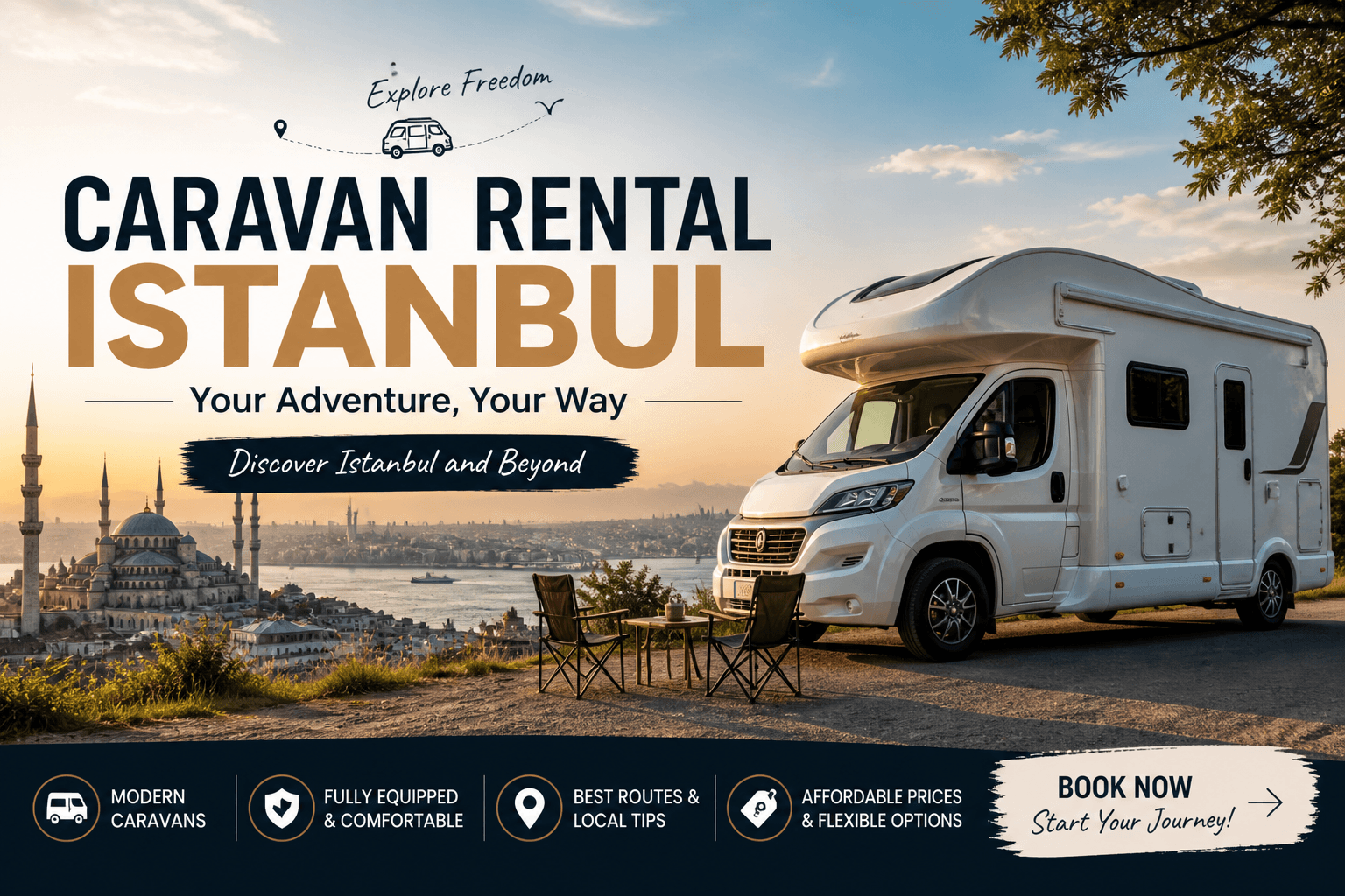 Explore Turkey with Caravan Rental Istanbul: Unbeatable Prices & Deals