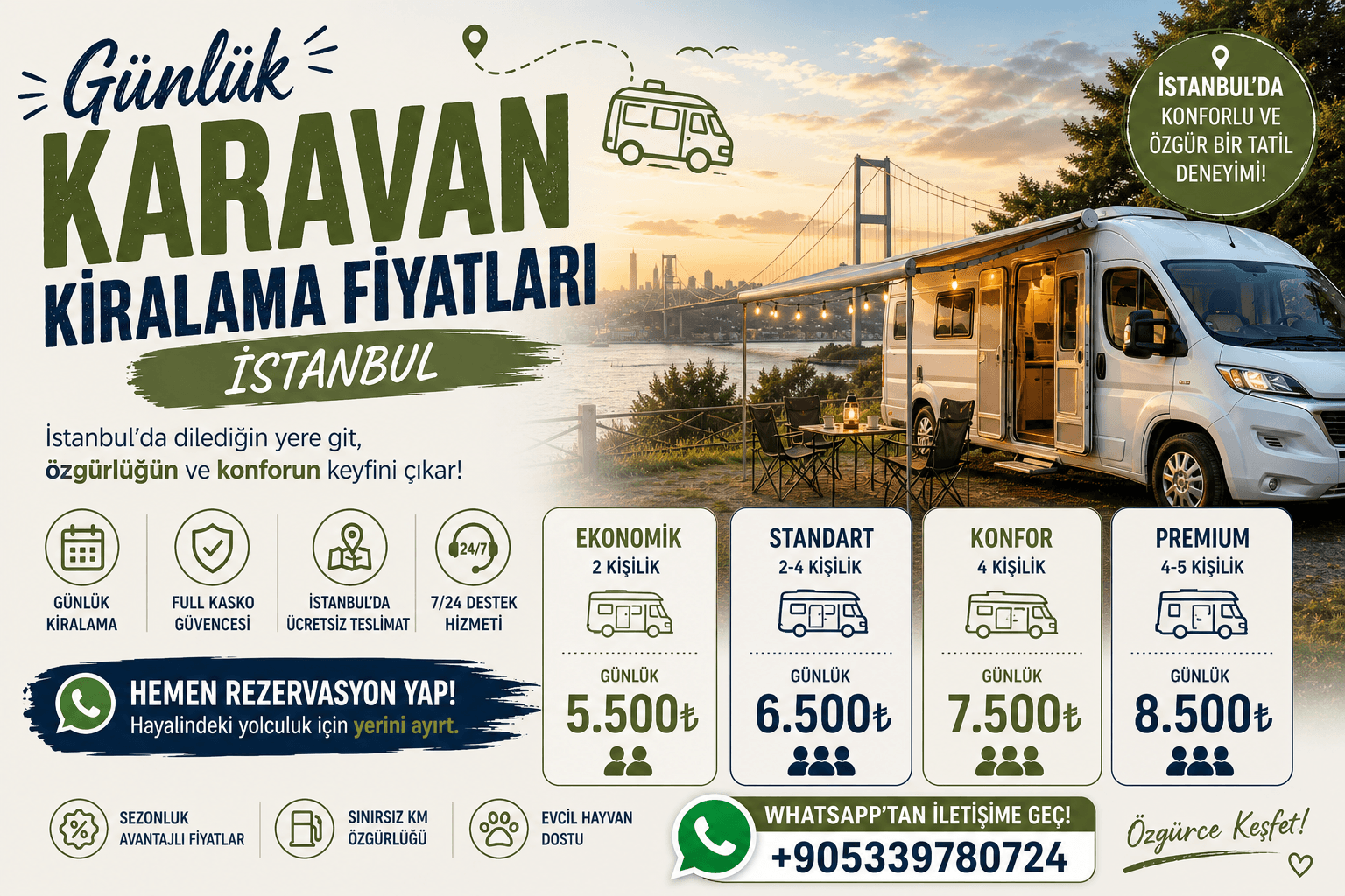 Best Caravan Rental Deals in Istanbul: Your Gateway to Turkish Adventures